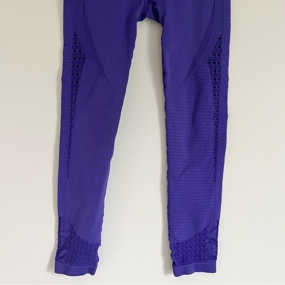 Gymshark Energy Seamless Full Length Leggings Purple Women’s‎ Size Small - Picture 5 of 9